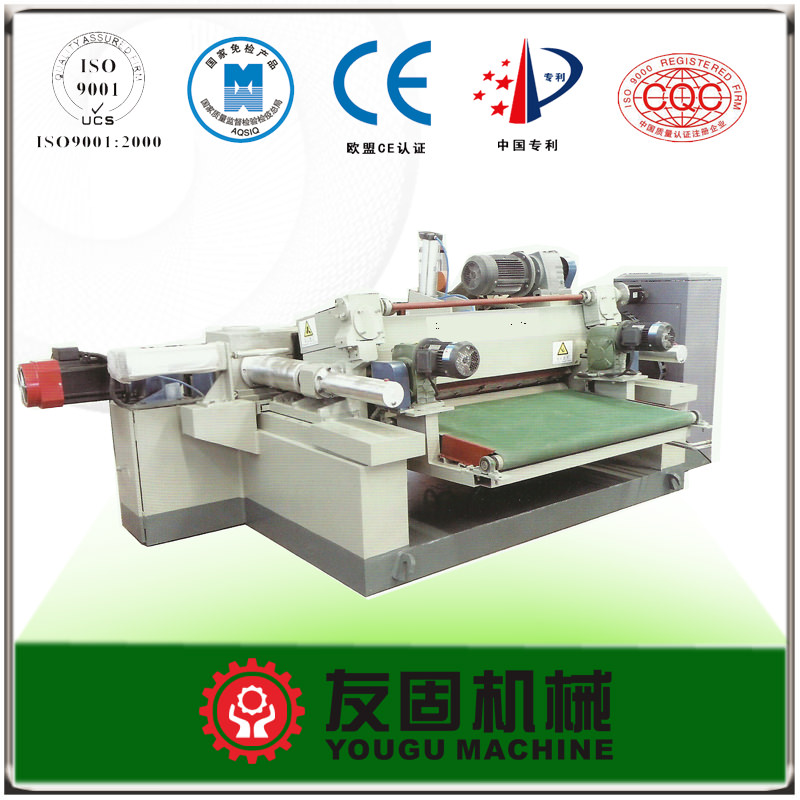 automatic adjust thickness veneer peeling machine 