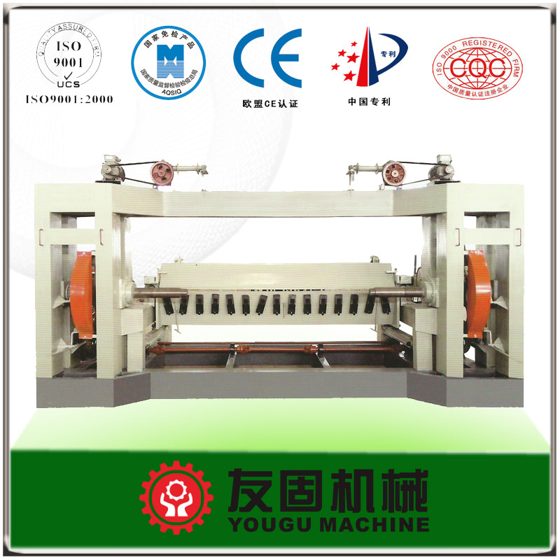 8 feet spindle face veneer peeling lathe