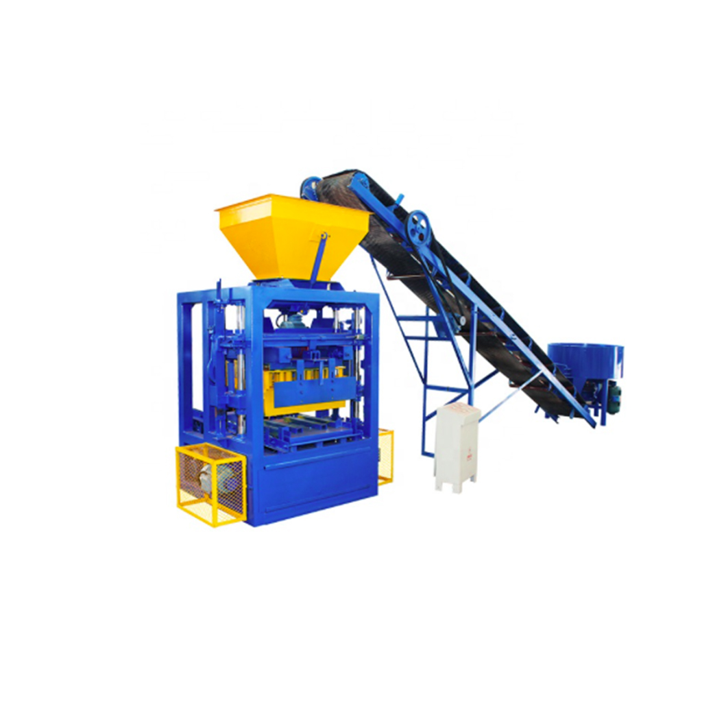 concrete hollow block making machine