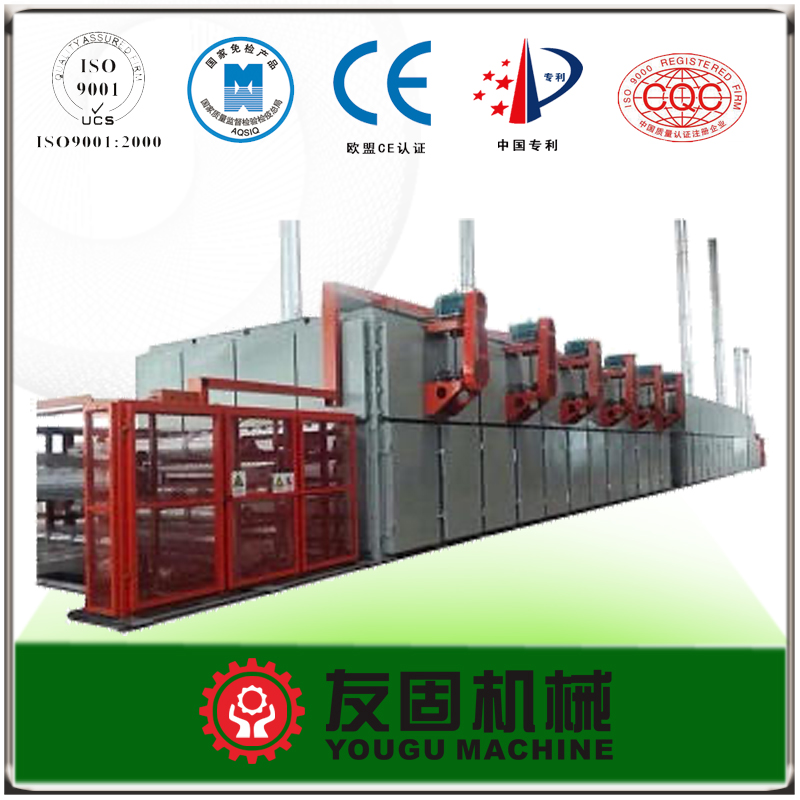 belt type plywood face veneer dryer